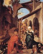 Albrecht Durer The Nativity oil on canvas